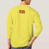 Game Over Retro Joystick T-shirt – Gamer (Achterkant)