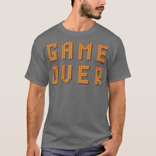 Game over  Retro Video Games Gaming gift ar T-shirt