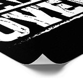 Game over Retro videospellen Gaming Arcade Poster (Hoek)