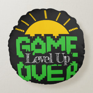 Game Over: Revive oude games, het niveau van uw sp Rond Kussen