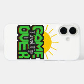 Game Over, Revive retro games with, level up Case-Mate iPhone Case (Achterkant (horizontaal))