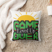 Game Over, Revive retro games with, level up Kussen (Deken)