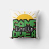 Game Over, Revive retro games with, level up Kussen (Voorkant)