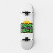 Game Over, Revive retro games with, level up Persoonlijk Skateboard (Voorkant)