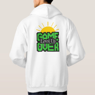 Game Over: Reviveer oude spellen, Level Up je spel Hoodie