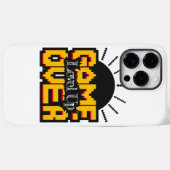 Game Over, Reviveer retro games met, level up Case-Mate iPhone Case (Achterkant (horizontaal))