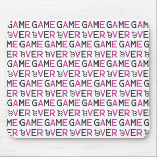 Game over ring trouw T-Shirt Boodschappentas Muismat