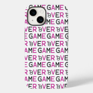 Game over ringbruiloft T-Shirt-Canvas tas Case-Mate iPhone 14 Hoesje