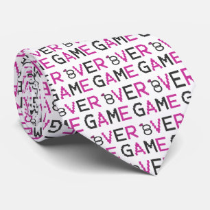 Game over ringbruiloft T-Shirt Stropdas