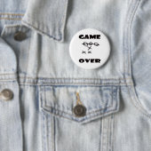GAME OVER RONDE BUTTON 5,7 CM (In situ)
