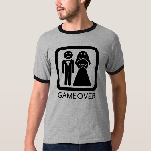 GAME OVER Shirt (Voorkant)