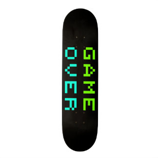 Game over skateboard
