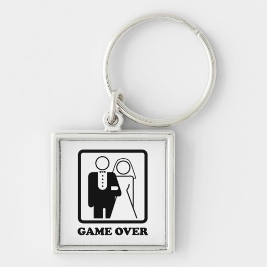 Game over sleutelhanger (Voorkant)
