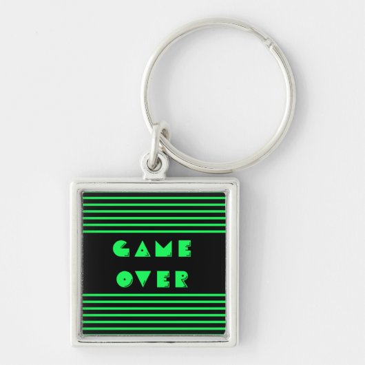 Game over sleutelhanger (Voorkant)