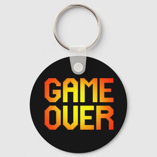 GAME OVER SLEUTELHANGER (Voorkant)