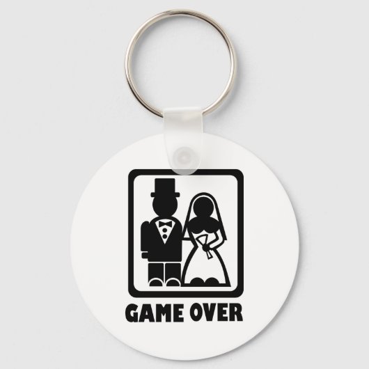 Game over sleutelhanger (Voorkant)