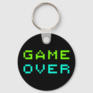 Game over sleutelhanger