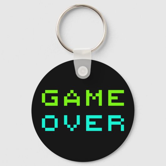 Game over sleutelhanger (Voorkant)