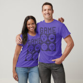 game over speel opnieuw vriend t-shirt (Unisex)