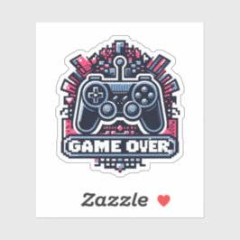 game over sticker