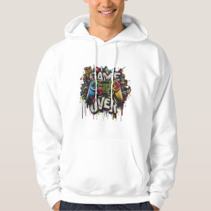 "Game Over" Streetwear Grafische Hoodie