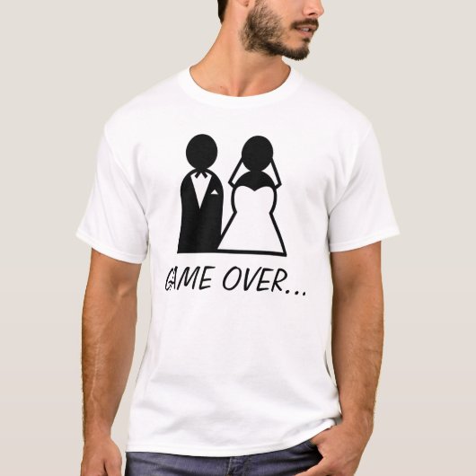 Game over... T-shirt (Voorkant)
