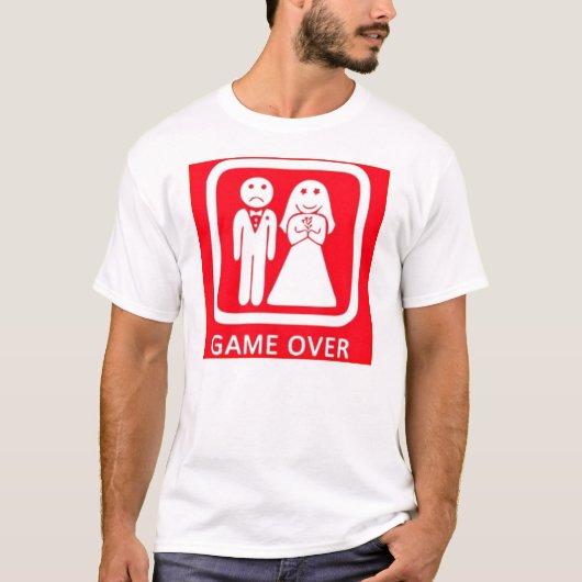 game over t-shirt (Voorkant)