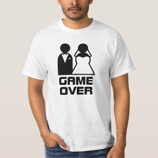 game over t-shirt (Voorkant)