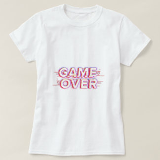 Game over t-shirt