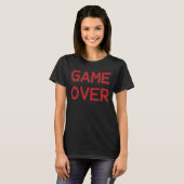 GAME OVER T-SHIRT (Voorkant volledig)
