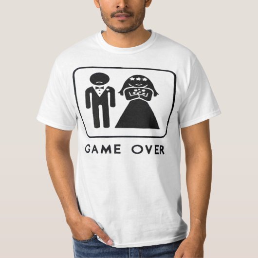 Game over t-shirt (Voorkant)