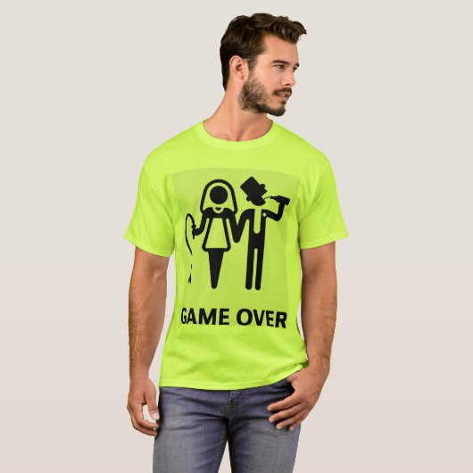 Game Over T-shirt (Voorkant volledig)