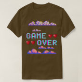 Game over t-shirt (Design voorkant)