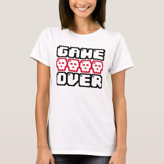 Game over t-shirt (Voorkant)
