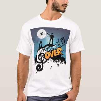 GAME OVER" T-shirt ontwerp