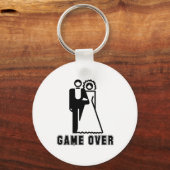 GAME OVER T-shirt Sleutelhanger (Voorkant)