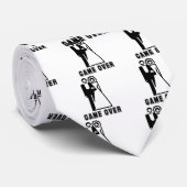 GAME OVER T-shirt Stropdas (Opgerold)