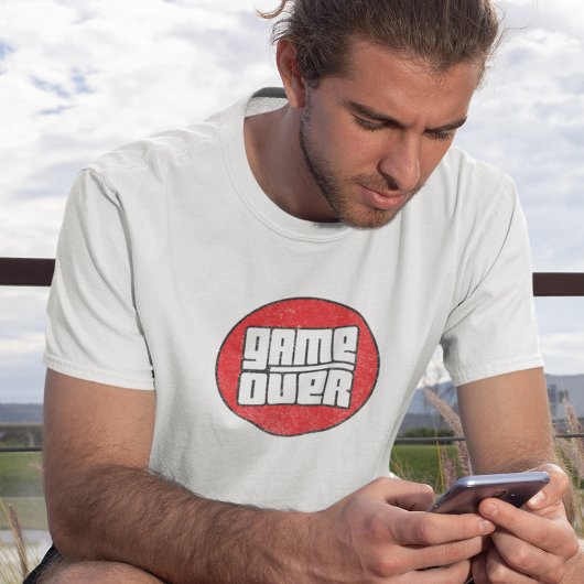 Game Over - T-Shirt voor Videogamers