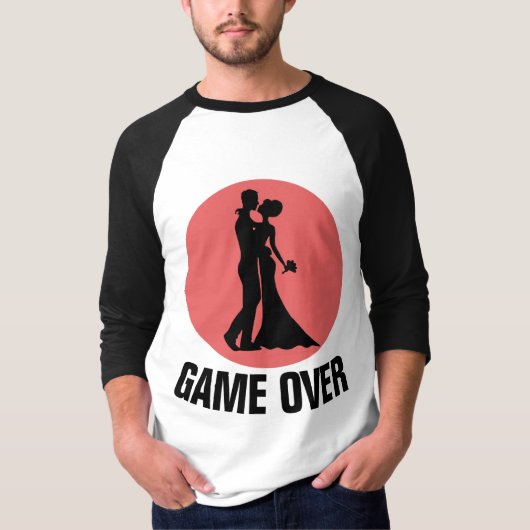 GAME OVER T-Shirts met logo (Voorkant)