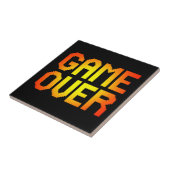 GAME OVER TEGELTJE (Zijkant)