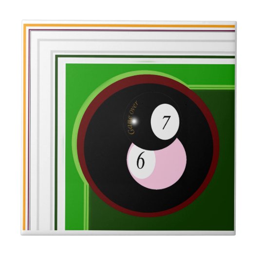 GAME OVER TEGELTJE (Voorkant)