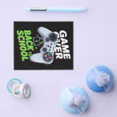 Game Over Terug naar school Grappige eerste school Flyer (Enkel)