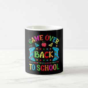 Game over terug naar school koffiemok