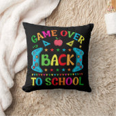 Game over Terug naar school Kussen (Deken)