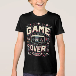 Game Over, Terug naar School: Retro Console Tri-Blend Shirt