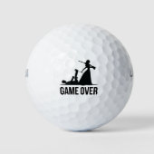 Game over - trouwen golfballen (Voorkant)
