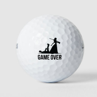 Game over - trouwen golfballen
