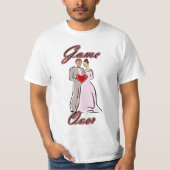 Game Over Trouwen T-shirt (Voorkant)
