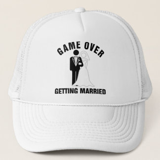 Game over trouwen trucker pet
