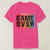 Game over typo t-shirt (Design voorkant)